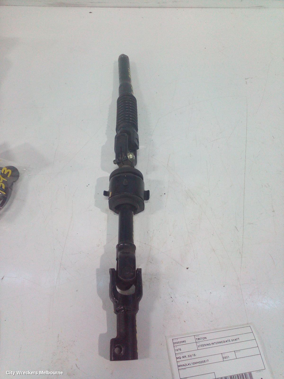 MITSUBISHI TRITON STEERING INTERMEDIATE SHAFT, MQ-MR, 03/2015 - 10/2023
