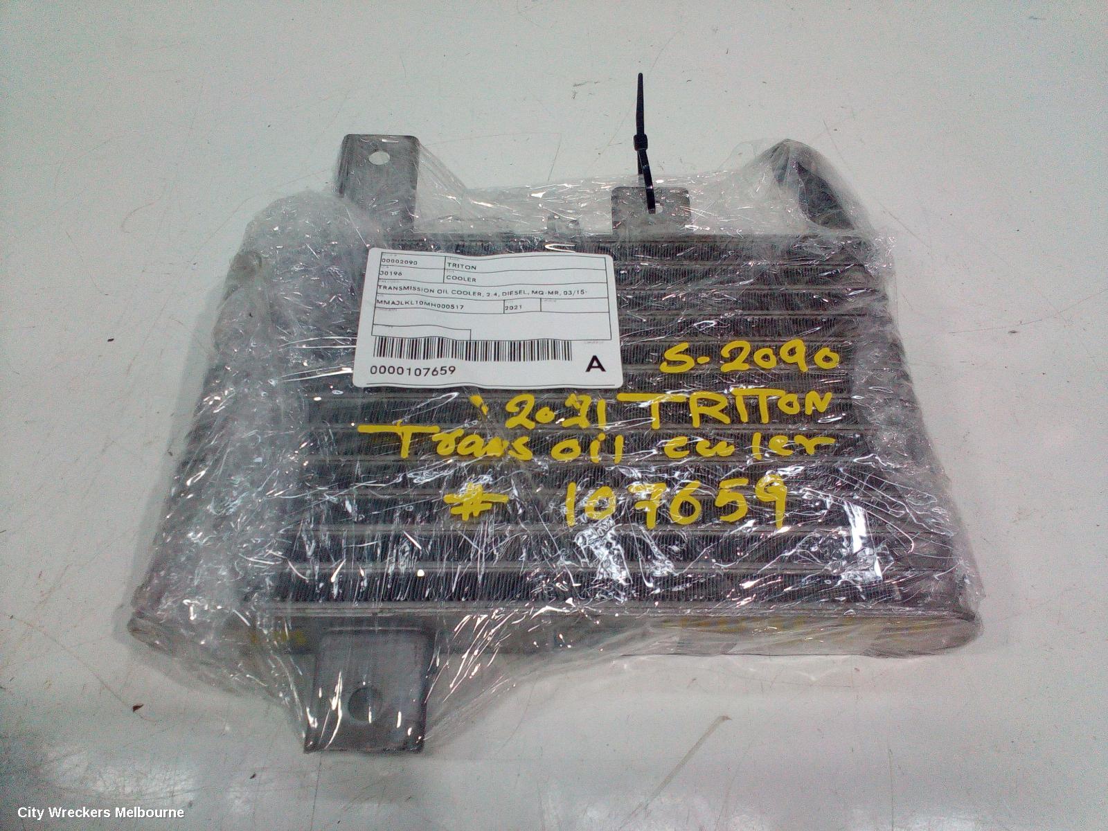 MITSUBISHI TRITON COOLER, TRANSMISSION OIL COOLER, 2.4, DIESEL, MQ-MR, 03/2015 ONWARDS