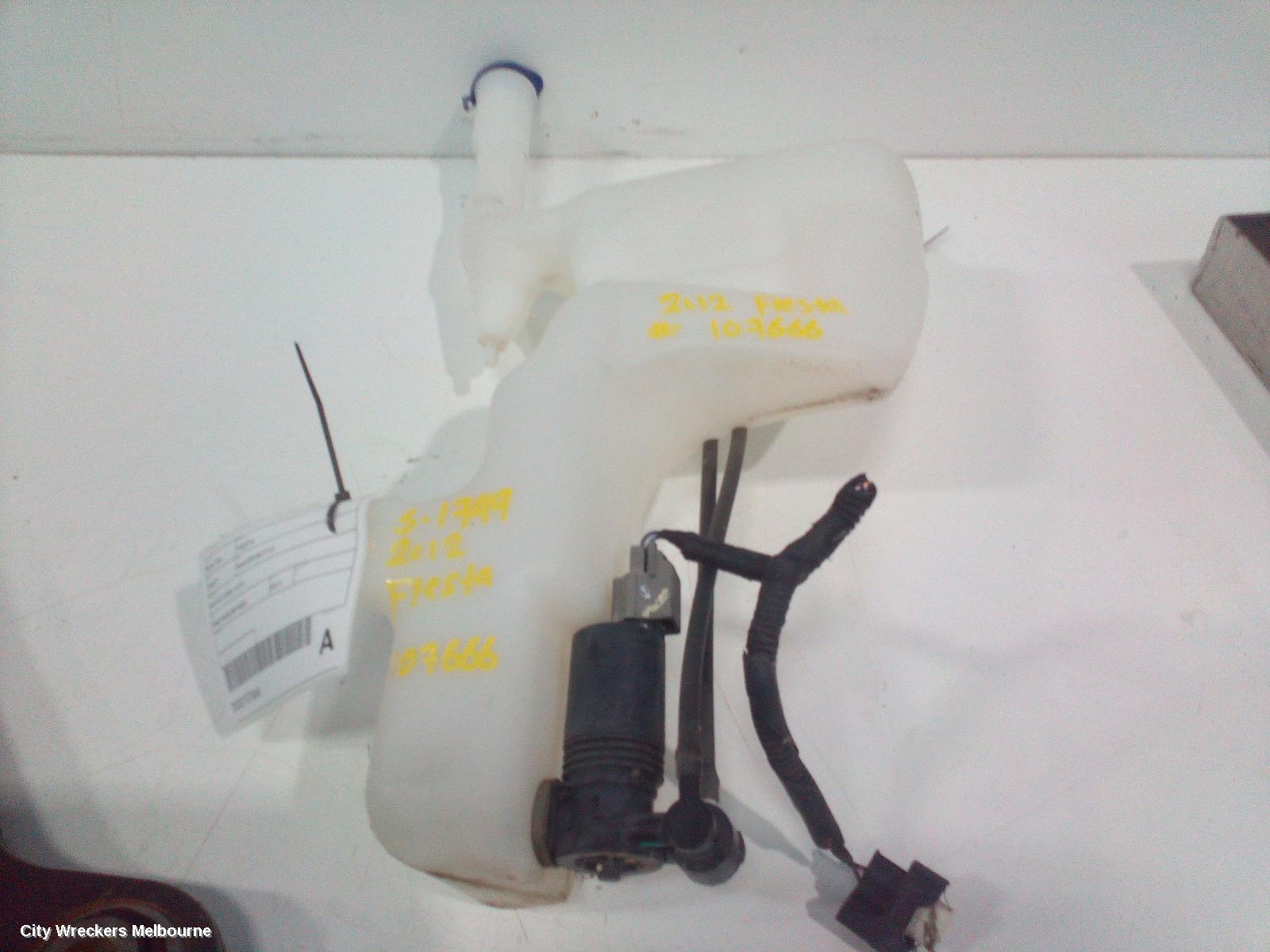 FORD FIESTA WASHER BOTTLE, WS-WZ, 07/2008 - 12/2019
