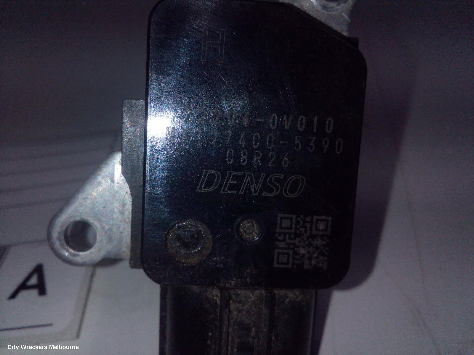 TOYOTA KLUGER AIR FLOW METER, 3.5, 2GR-FE, GSU50/GSU55, 12/2013 - 11/2016