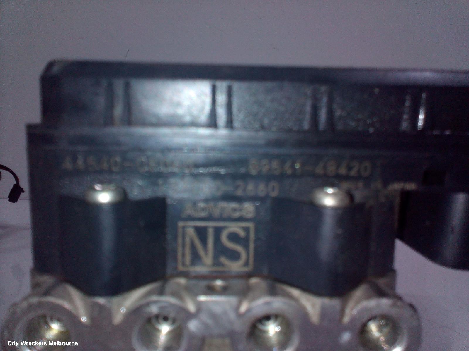 TOYOTA KLUGER ABS PUMP/MODULATOR, XU50 SERIES, 12/2013 - 01/2017