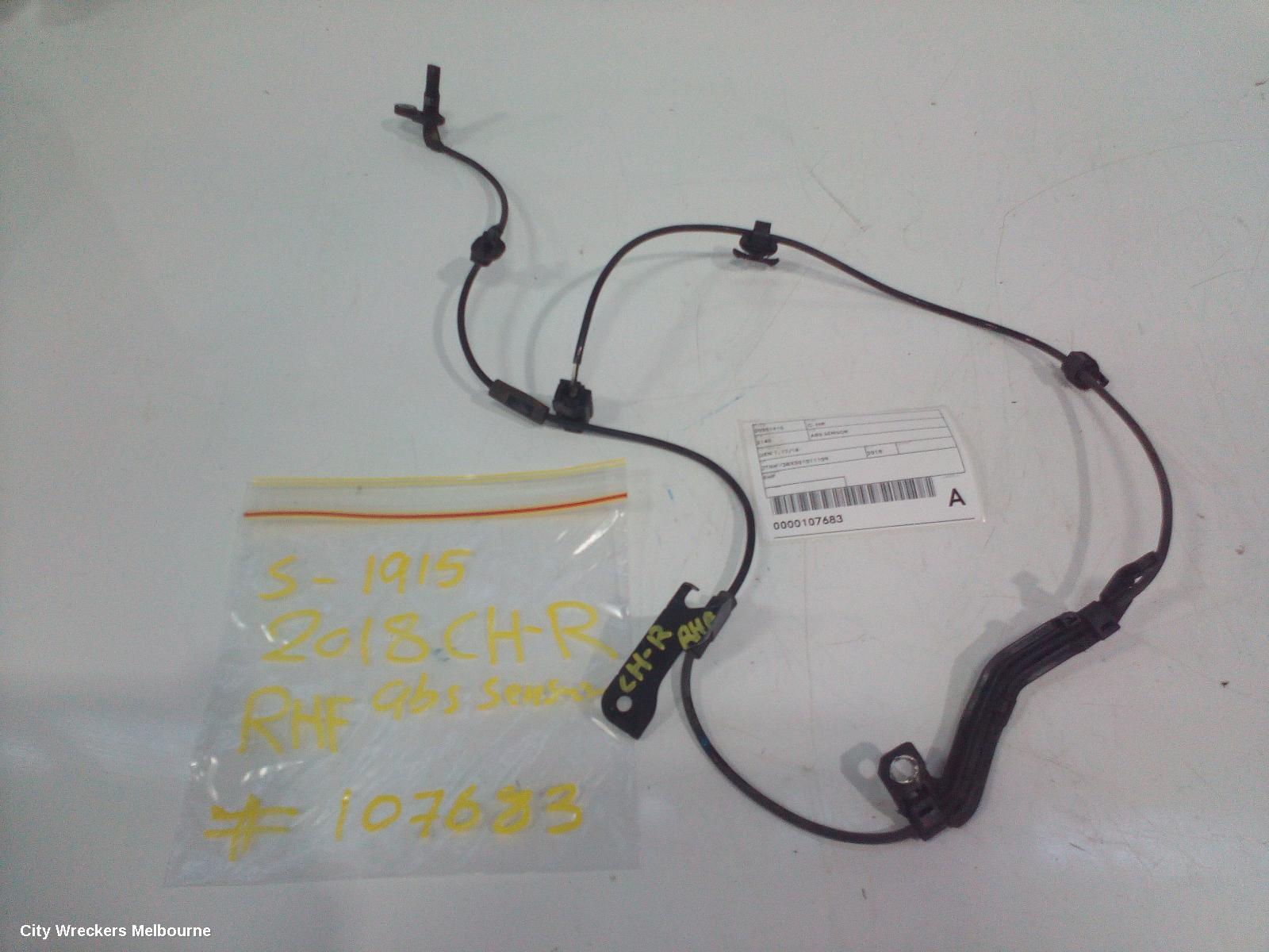 TOYOTA C-HR ABS SENSOR, GEN 1, 12/2016 - 09/2023
