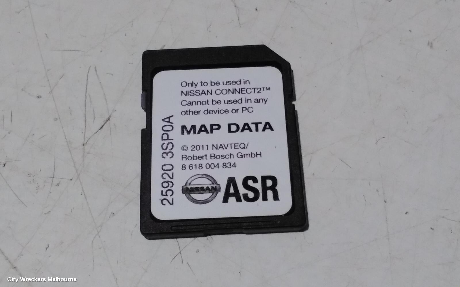 NISSAN PULSAR RADIO/CD/DVD/SAT/TV, SAT NAV, B17, 12/2012 - 12/2017
