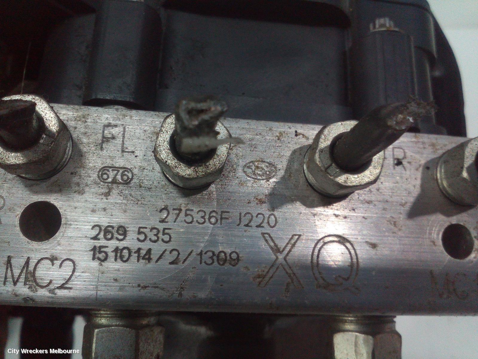 SUBARU IMPREZA ABS PUMP/MODULATOR, G4, P/N FJ220, 12/2011 - 10/2016