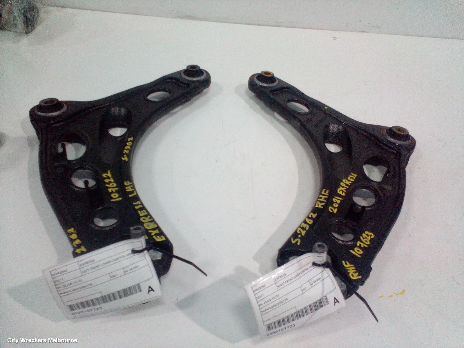 MITSUBISHI EXPRESS LEFT FRONT LOWER CONTROL ARM, SN, 03/2020 - 12/2022