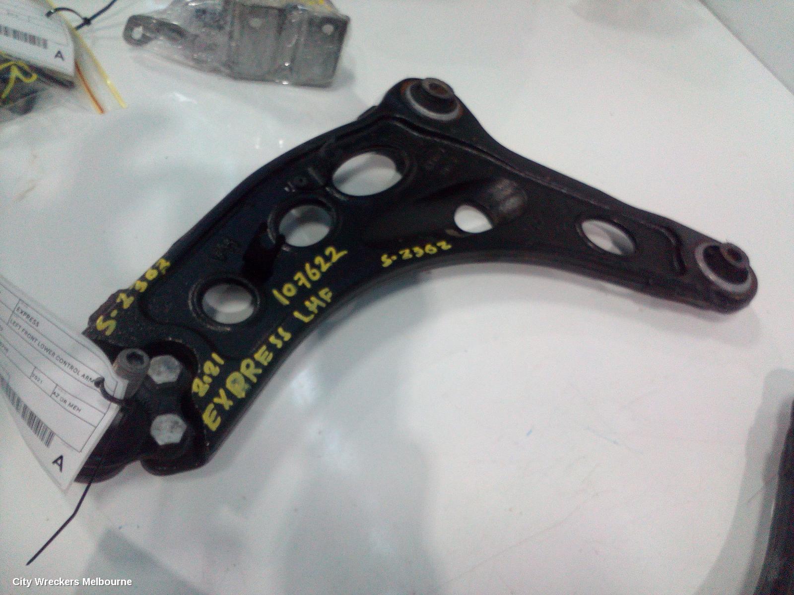 MITSUBISHI EXPRESS LEFT FRONT LOWER CONTROL ARM, SN, 03/2020 - 12/2022
