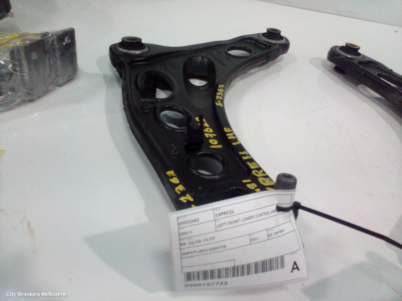 MITSUBISHI EXPRESS LEFT FRONT LOWER CONTROL ARM, SN, 03/2020 - 12/2022