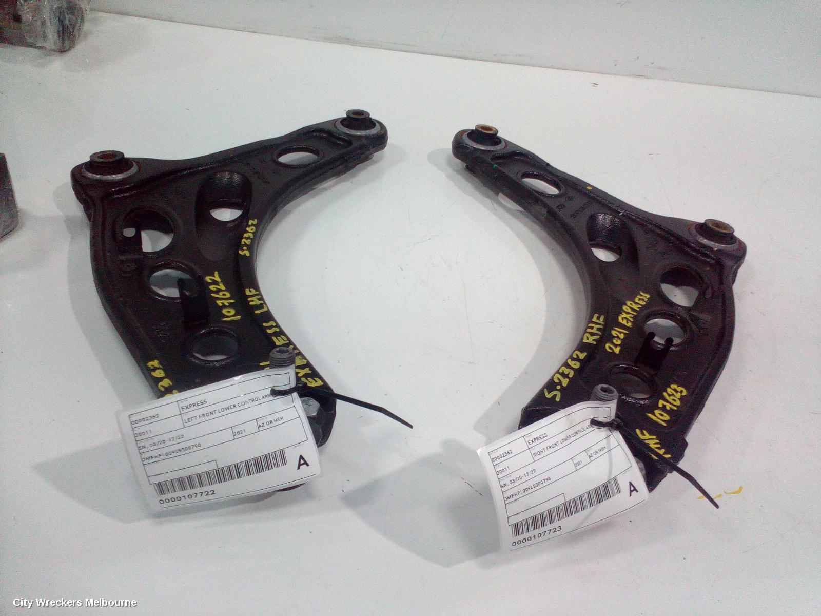 MITSUBISHI EXPRESS RIGHT FRONT LOWER CONTROL ARM, SN, 03/2020 - 12/2022