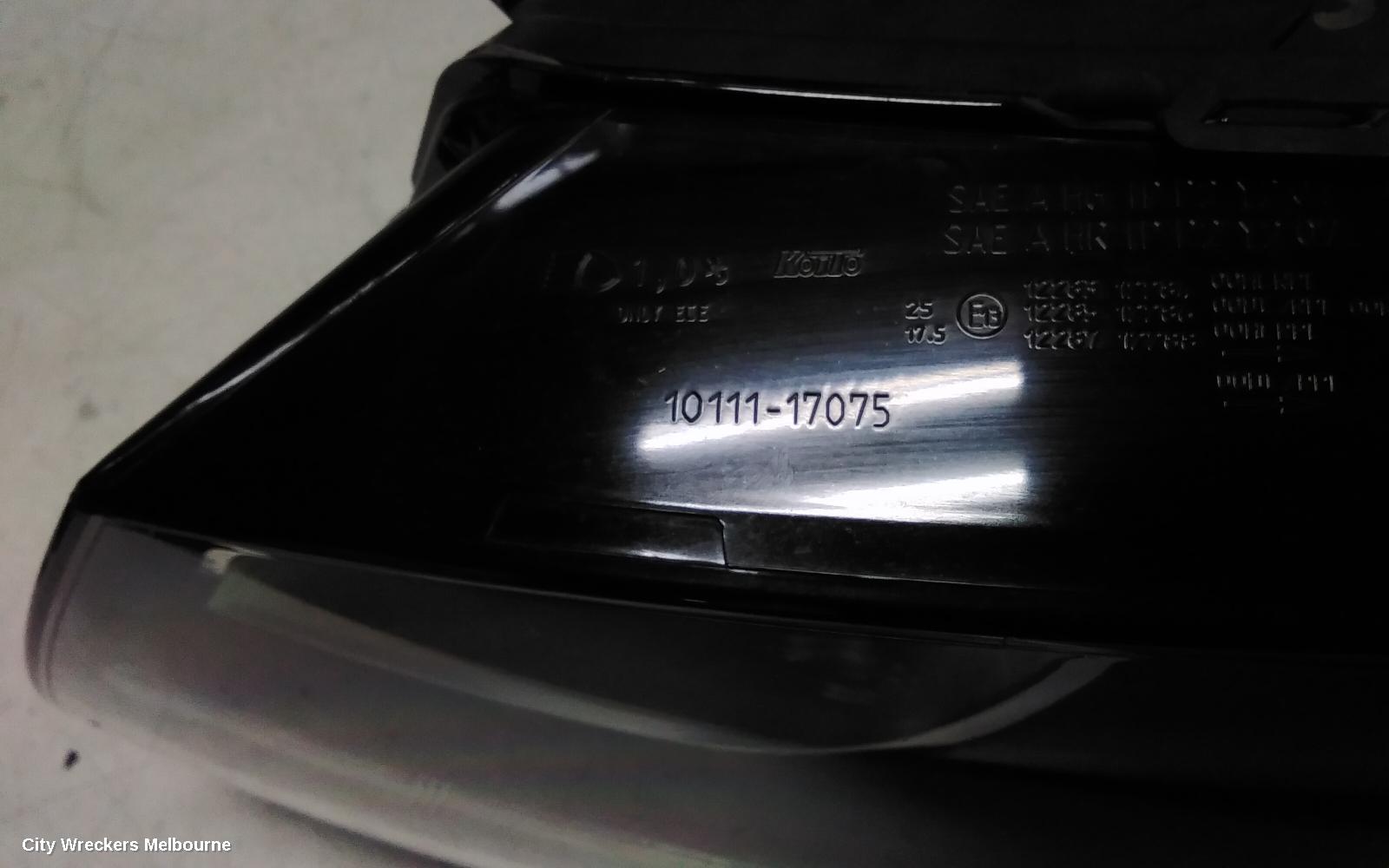 AUDI Q5 LEFT HEADLAMP, 8R, HALOGEN TYPE, 03/2009 - 10/2012