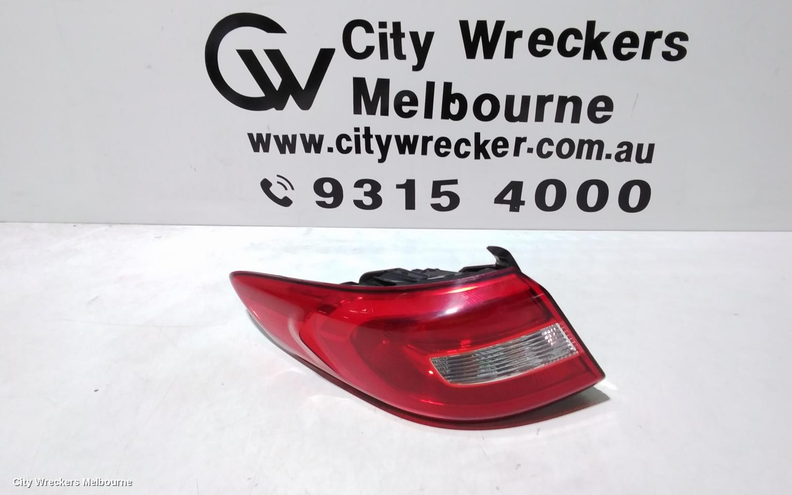 HYUNDAI SONATA LEFT TAILLIGHT, LF, NON LED TYPE, 10/2014 - 07/2017