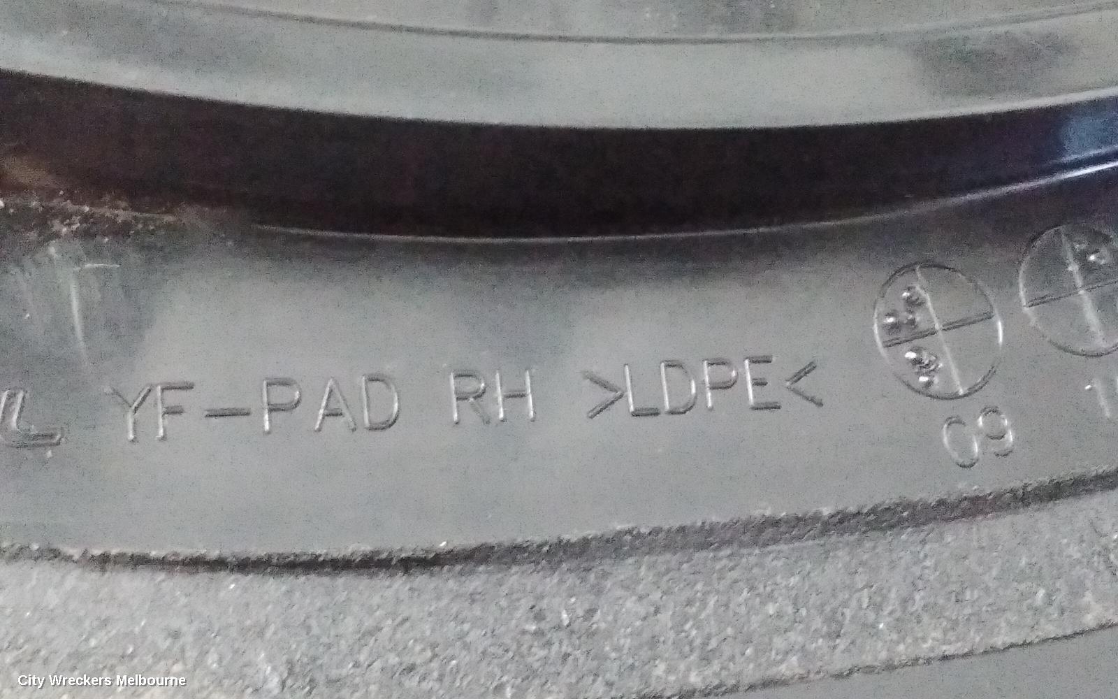 HYUNDAI I45 RIGHT DOOR MIRROR, YF, POWER FOLDING, W/ FLASHER TYPE, 02/2010 - 05/2013 (AUS ONLY)
