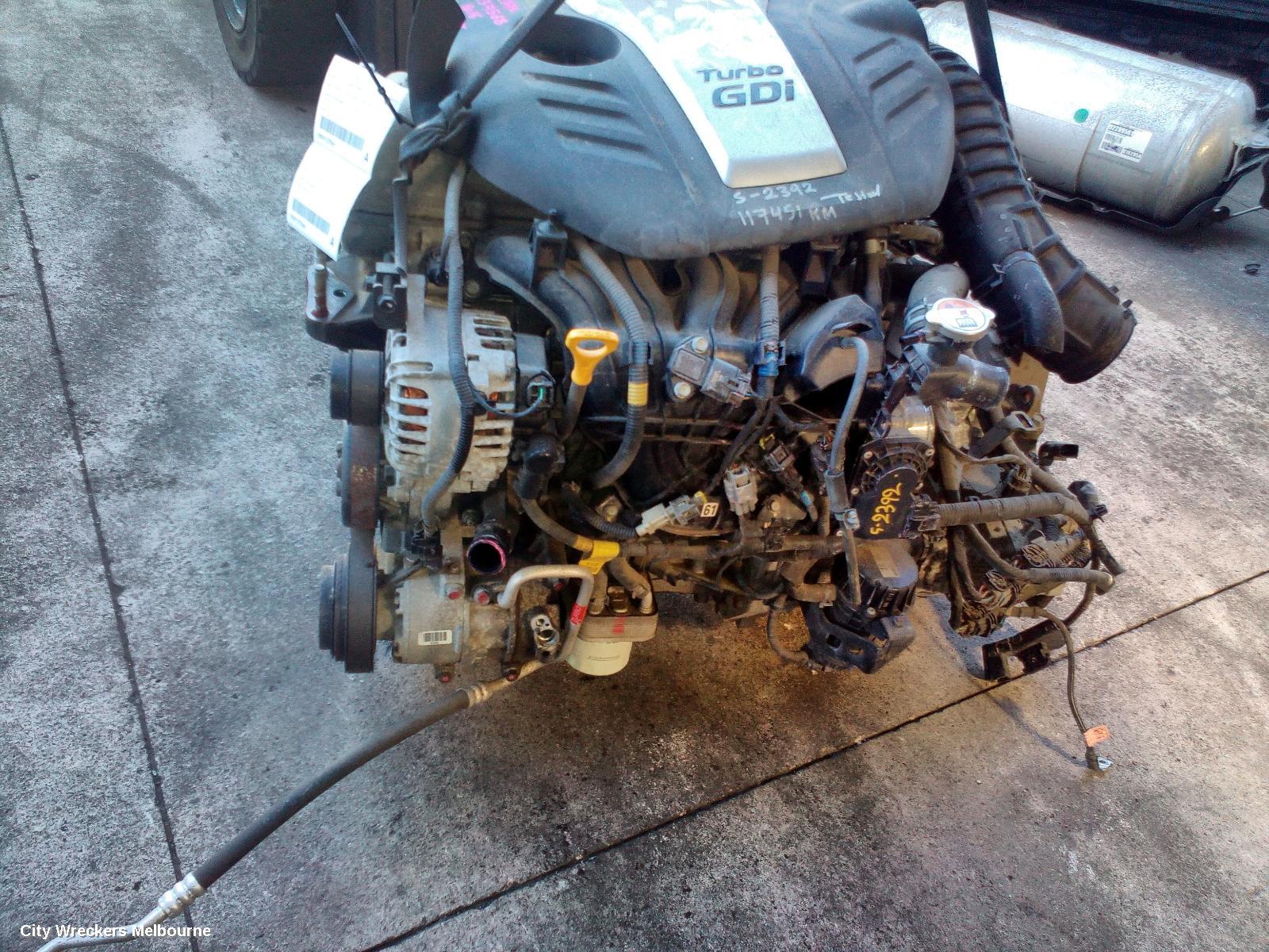 HYUNDAI VELOSTER ENGINE, PETROL, 1.6, G4FJ, TURBO, FS, 07/2012 - 02/2018