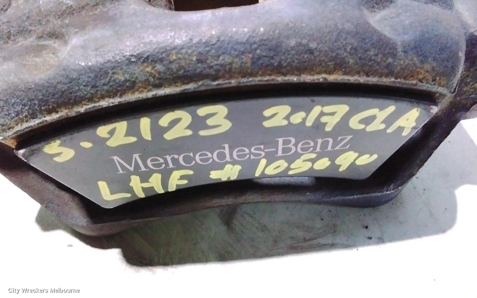 MERCEDES CLA CLASS CALIPER, LH FRONT, C117/X117, FWD, 10/2013 - 02/2019