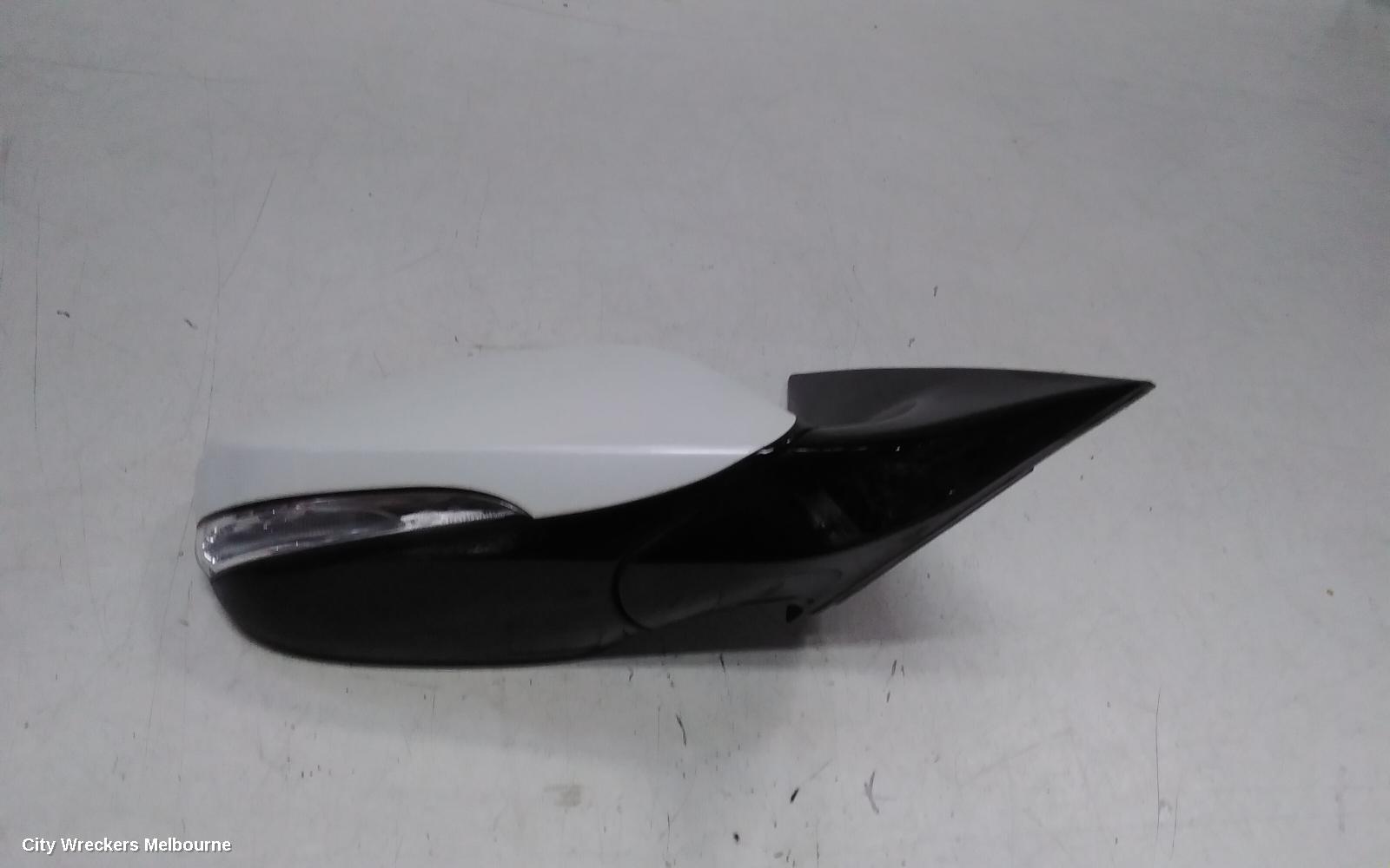 HYUNDAI VELOSTER RIGHT DOOR MIRROR, FS, POWER FOLDING, HEATED TYPE, 10/2011 - 02/2018