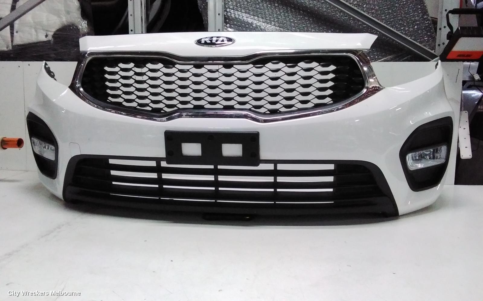 KIA RONDO FRONT BUMPER, RP, NON PARKING SENSOR, NON HEADLAMP WASHER TYPE, 06/2013 - 12/2018