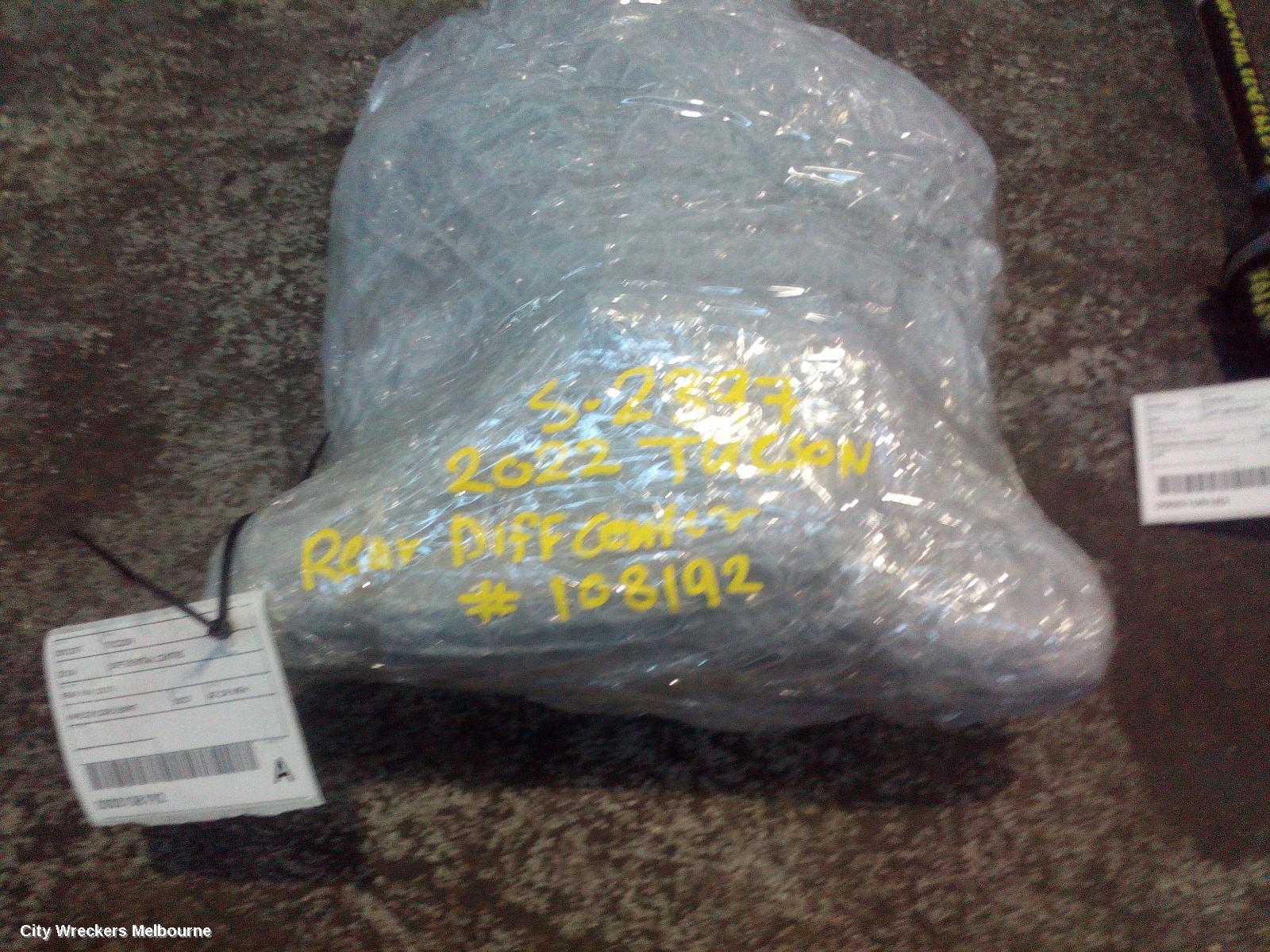 HYUNDAI TUCSON DIFFERENTIAL CENTRE, REAR, NX4, 02/2021 ONWARDS