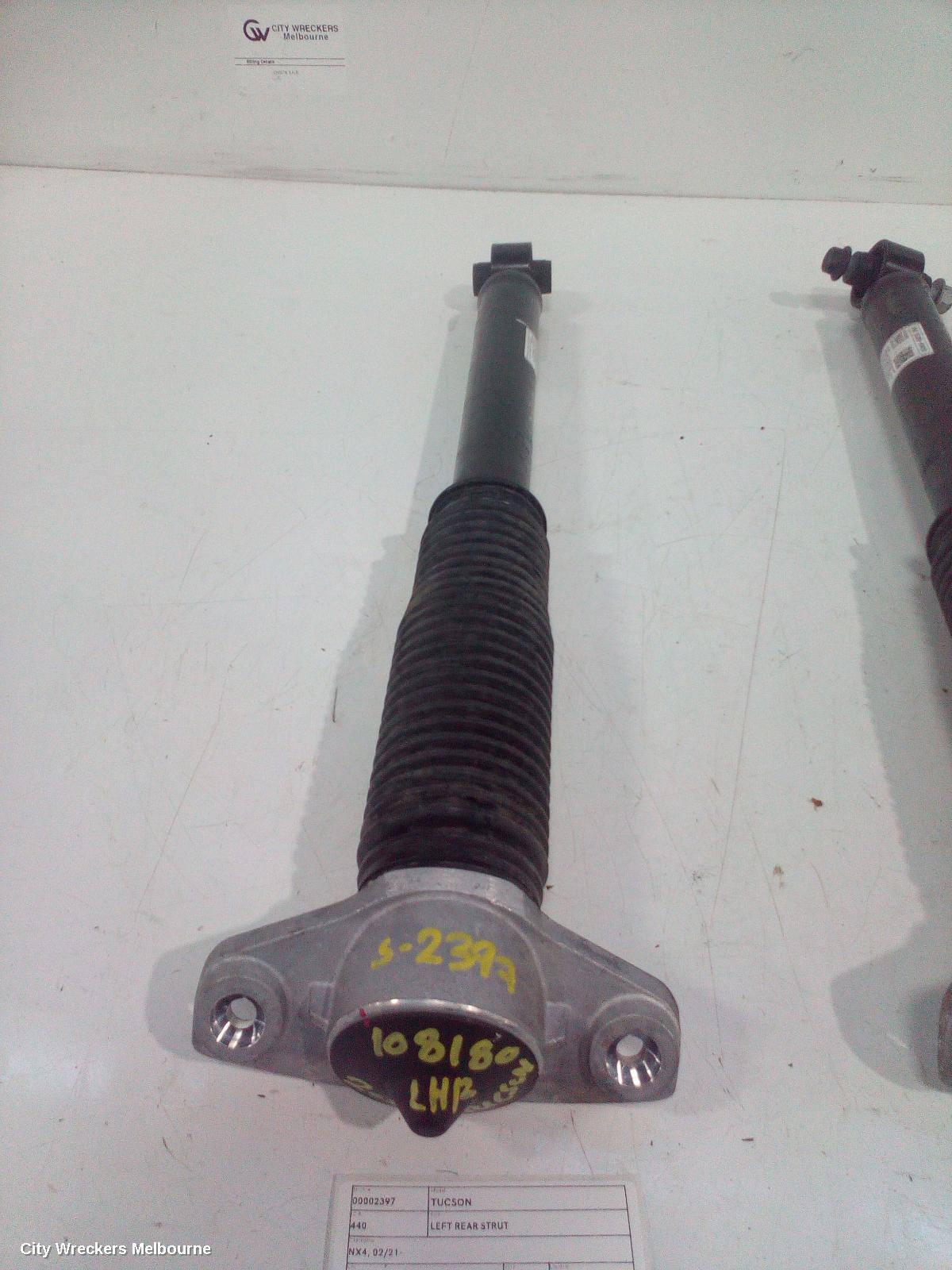 HYUNDAI TUCSON LEFT REAR STRUT, NX4, 02/2021 ONWARDS