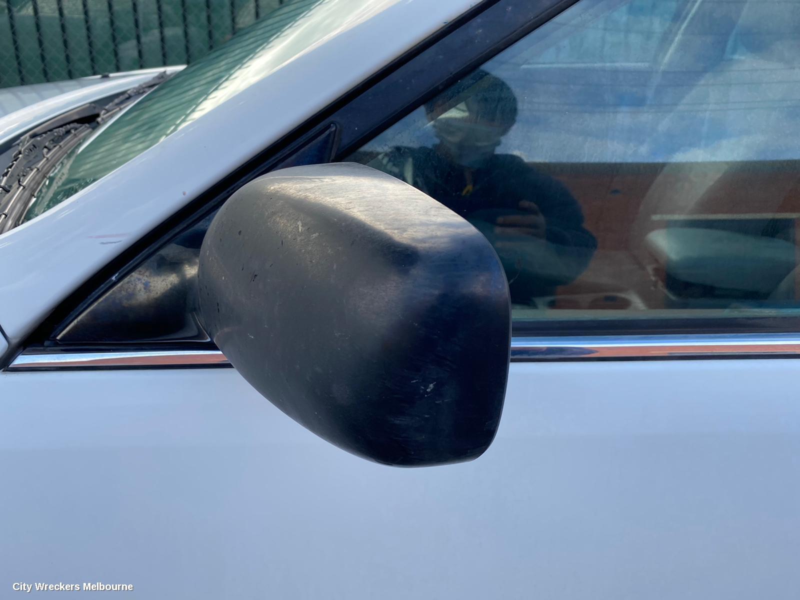 TOYOTA CAMRY LEFT DOOR MIRROR, SK36, BLACK, 08/2002 - 05/2006