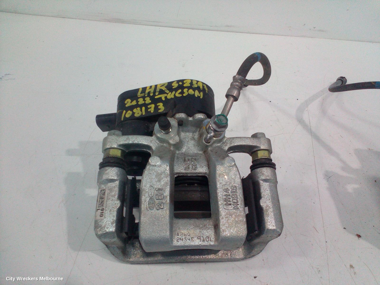 HYUNDAI TUCSON CALIPER, LH REAR, NX4, 02/2021 ONWARDS