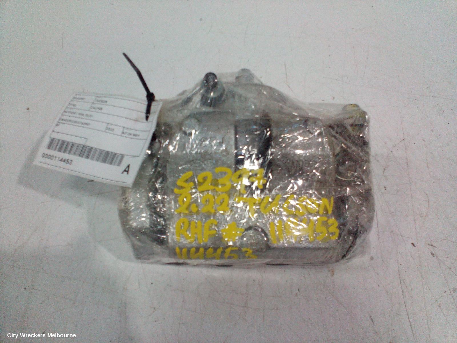 HYUNDAI TUCSON CALIPER, RH FRONT, NX4, 02/2021 ONWARDS