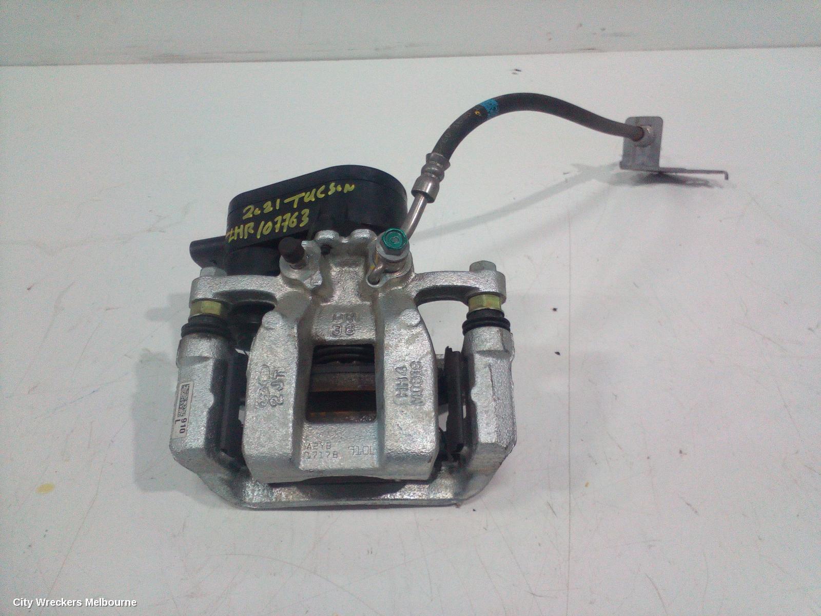 HYUNDAI TUCSON CALIPER, LH REAR, NX4, 02/2021 ONWARDS