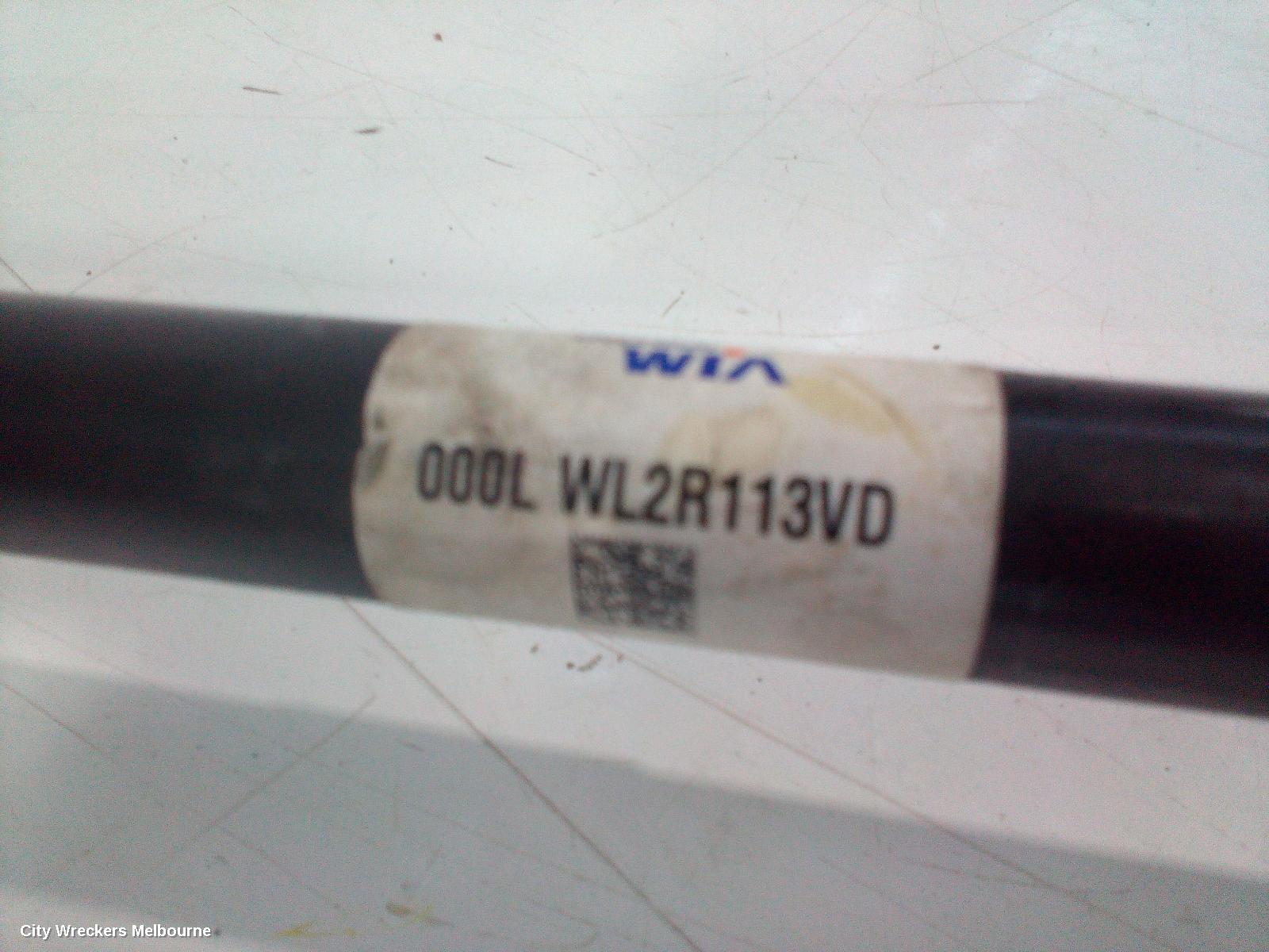 HYUNDAI TUCSON LEFT DRIVESHAFT, NX4, REAR, 02/2021 ONWARDS
