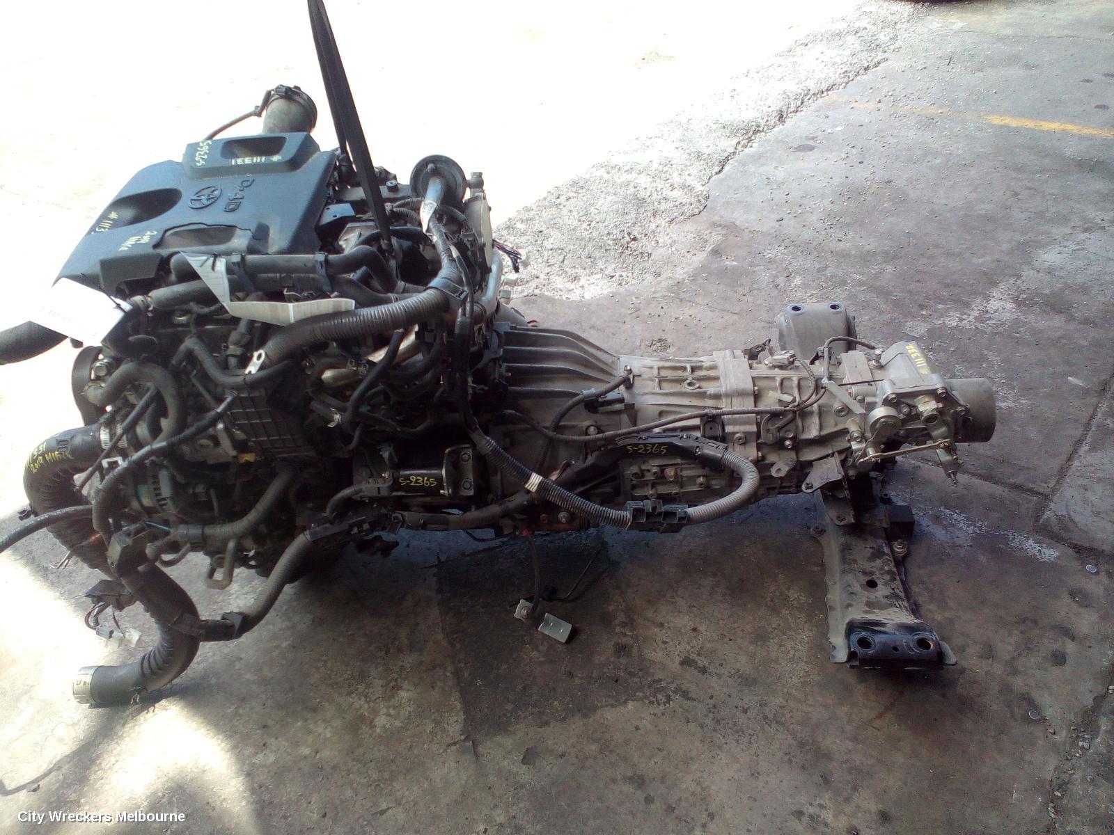 TOYOTA HIACE TRANS/GEARBOX, MANUAL, RWD, DIESEL, 2.8, 1GD-FTV, 300 SERIES, 04/2019 ONWARDS