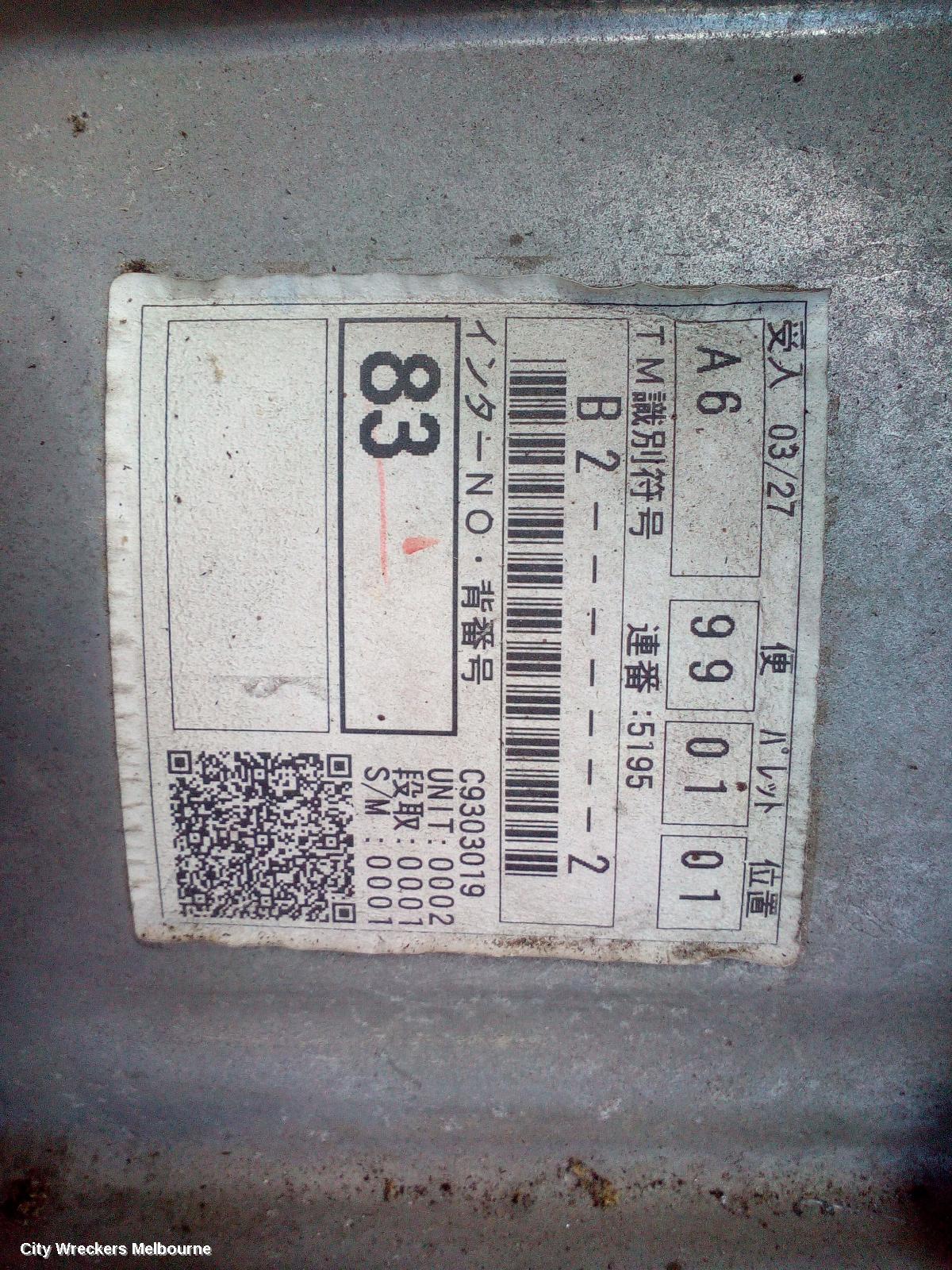TOYOTA HIACE TRANS/GEARBOX, MANUAL, RWD, DIESEL, 2.8, 1GD-FTV, 300 SERIES, 04/2019 ONWARDS