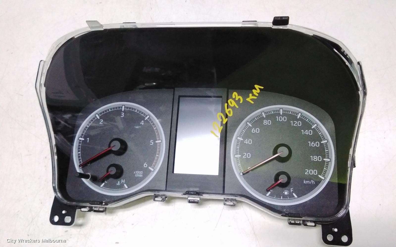 TOYOTA HIACE INSTRUMENT CLUSTER, DIESEL, MANUAL T/M, 300 SERIES, 04/2019 ONWARDS
