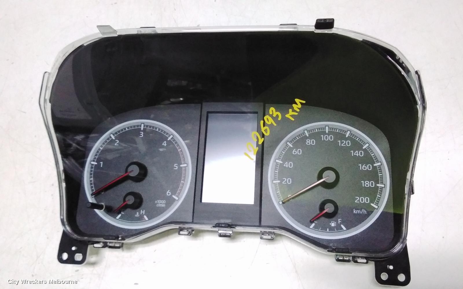 TOYOTA HIACE INSTRUMENT CLUSTER, DIESEL, MANUAL T/M, 300 SERIES, 04/2019 ONWARDS