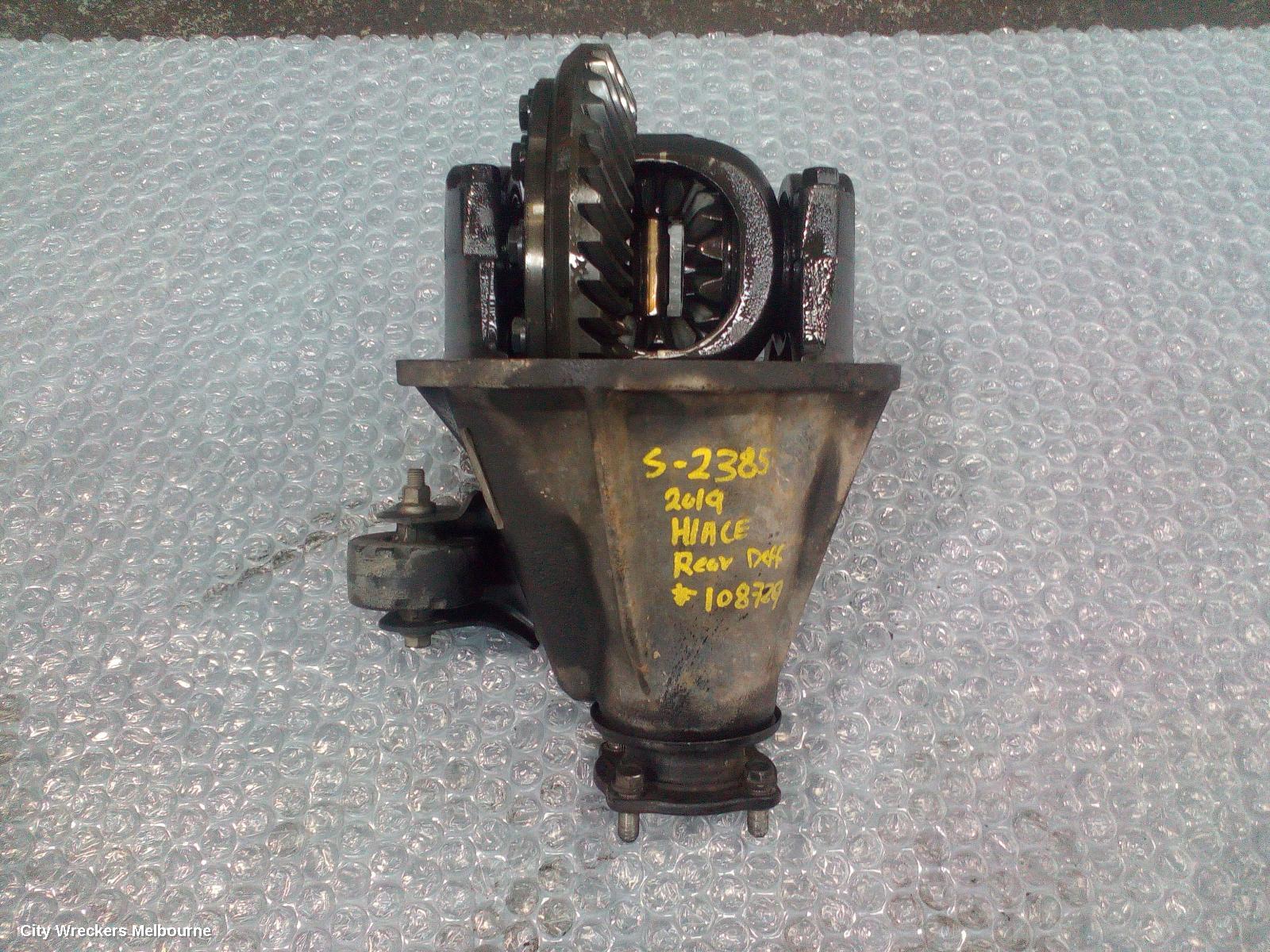 TOYOTA HIACE DIFFERENTIAL CENTRE, REAR, DIESEL, 300 SERIES, 3.727 RATIO, 02/2019 ONWARDS