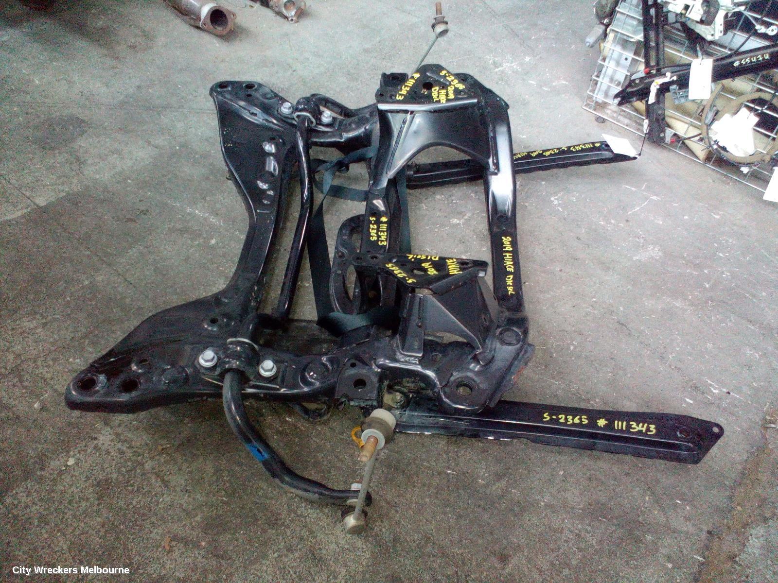 TOYOTA HIACE FRT XMEMBER/CRADLE, ENGINE CROSSMEMBER, DIESEL, 2.8, 300 SERIES, 02/2019 ONWARDS