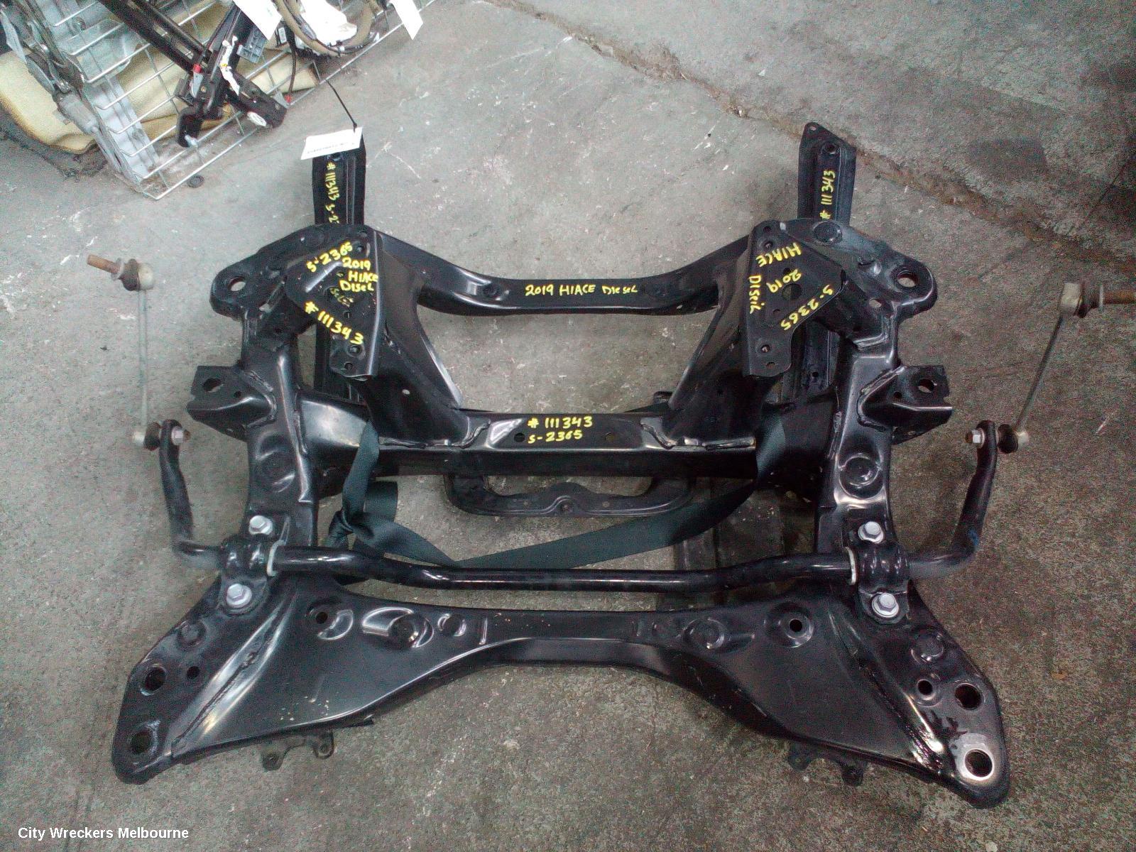 TOYOTA HIACE FRT XMEMBER/CRADLE, ENGINE CROSSMEMBER, DIESEL, 2.8, 300 SERIES, 02/2019 ONWARDS