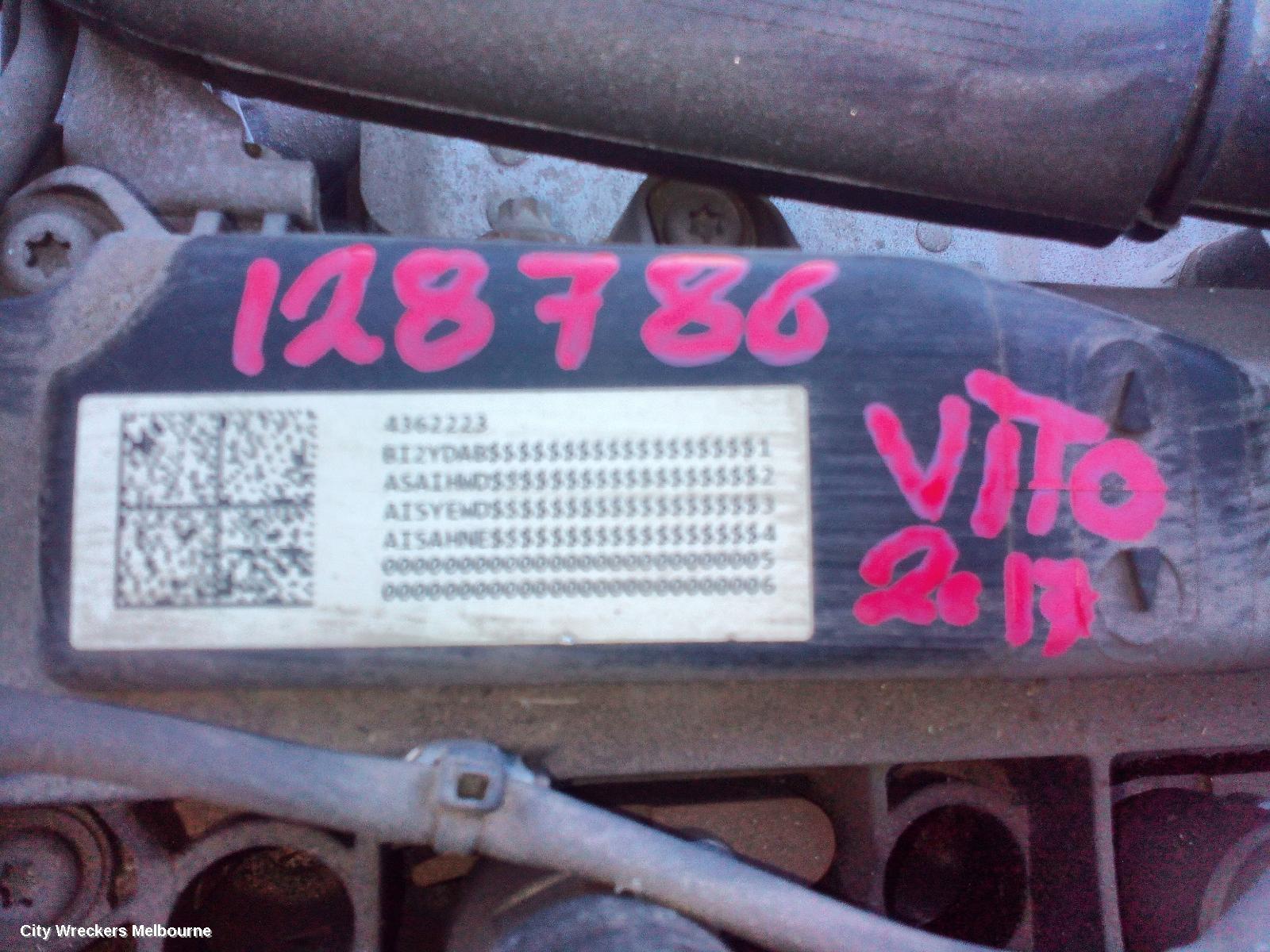 MERCEDES VITO ENGINE, DIESEL, 2.1, TURBO, 447, 651.950 CODE, 03/2015 - 03/2022-02/2022