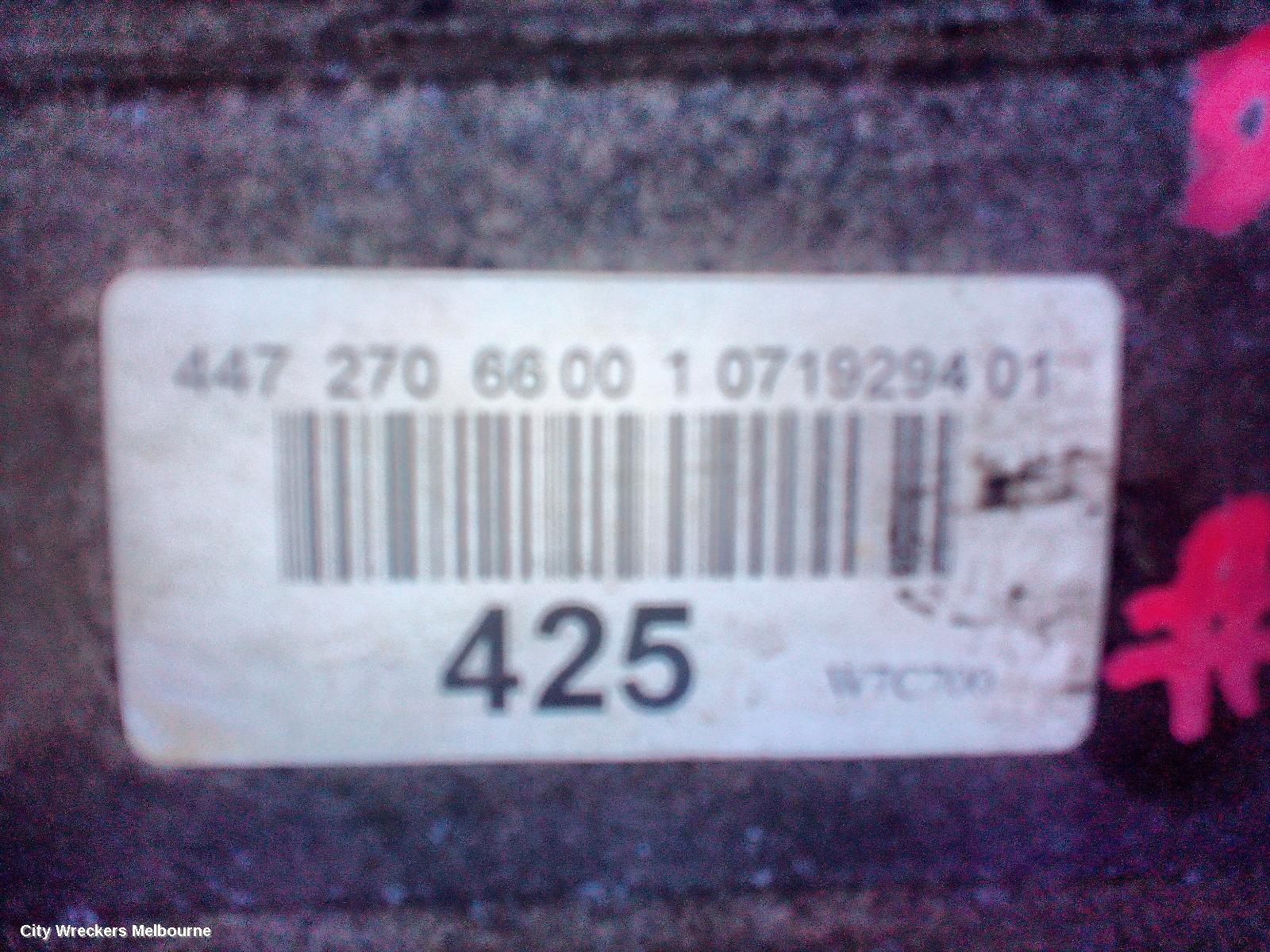 MERCEDES VITO TRANS/GEARBOX, AUTO, RWD, DIESEL, 2.1, TURBO, 447, 722.908 CODE, 03/2015 - 02/2022