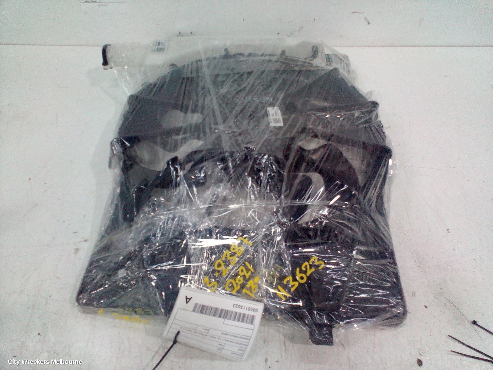 HYUNDAI I30 FAN, RADIATOR FAN ASSY, 2.0, G4NC, PETROL, PD, HATCH (S. KOREA VIN KMHH), 03/2017 ONWARDS