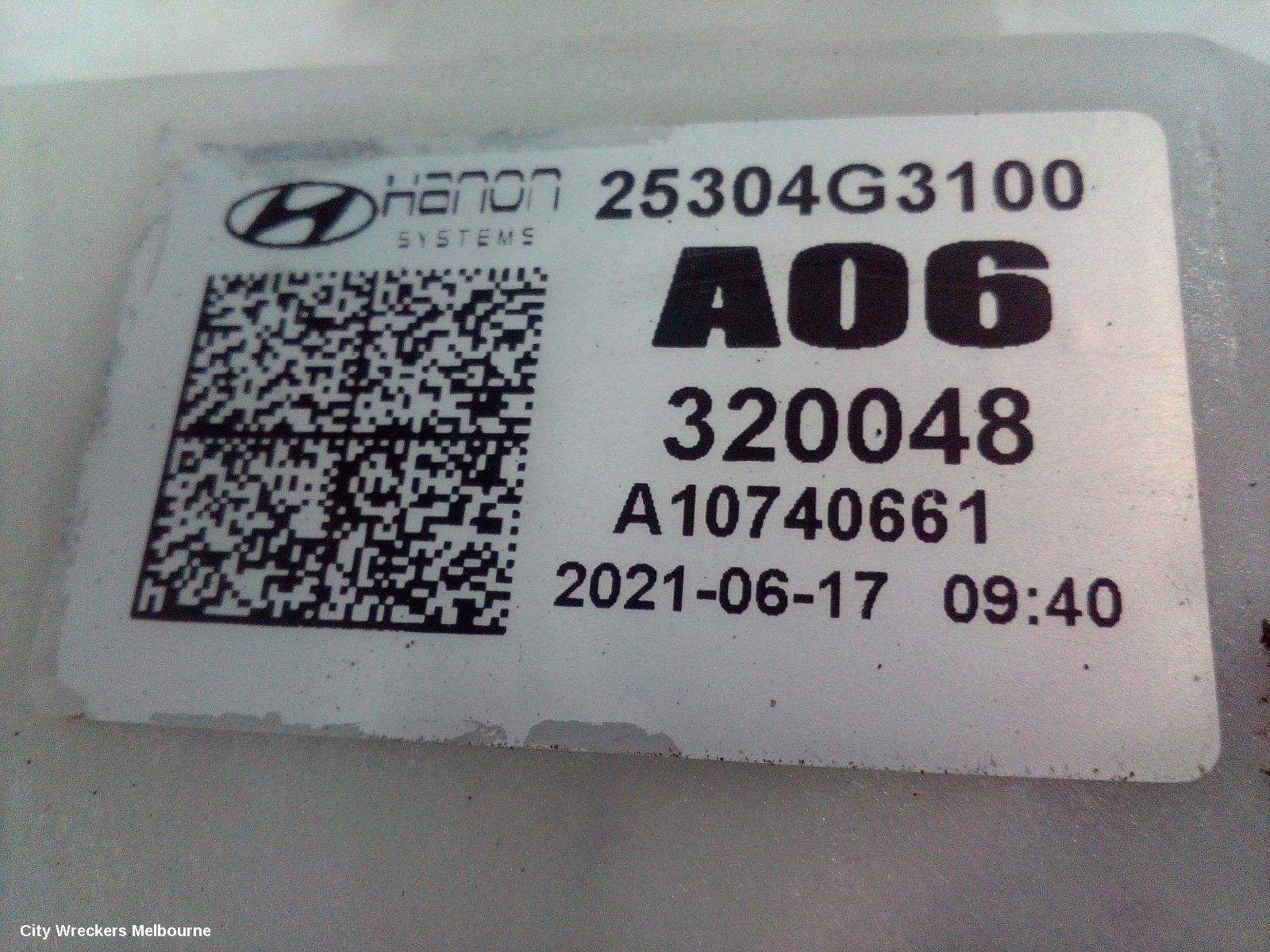 HYUNDAI I30 FAN, RADIATOR FAN ASSY, 2.0, G4NC, PETROL, PD, HATCH (S. KOREA VIN KMHH), 03/2017 ONWARDS