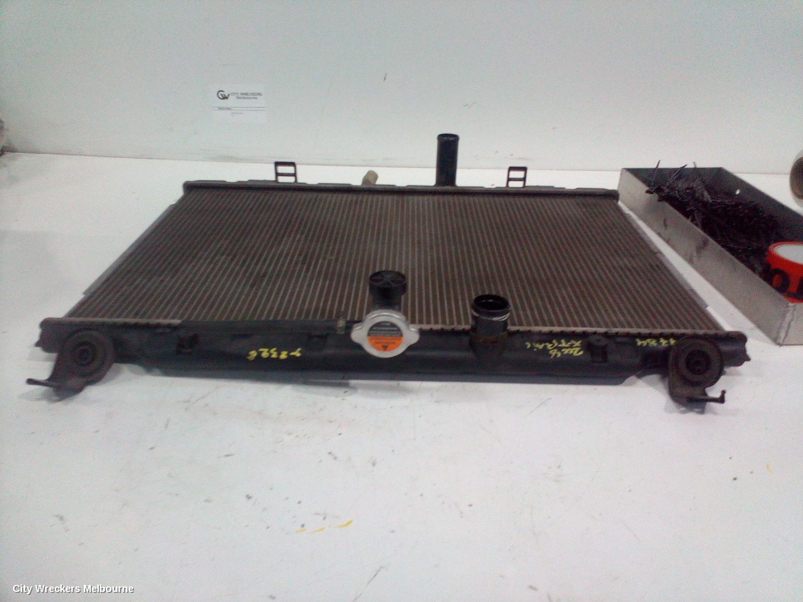 NISSAN XTRAIL RADIATOR, PETROL, 2.5, QR25DE, T31, 09/2007 - 12/2013