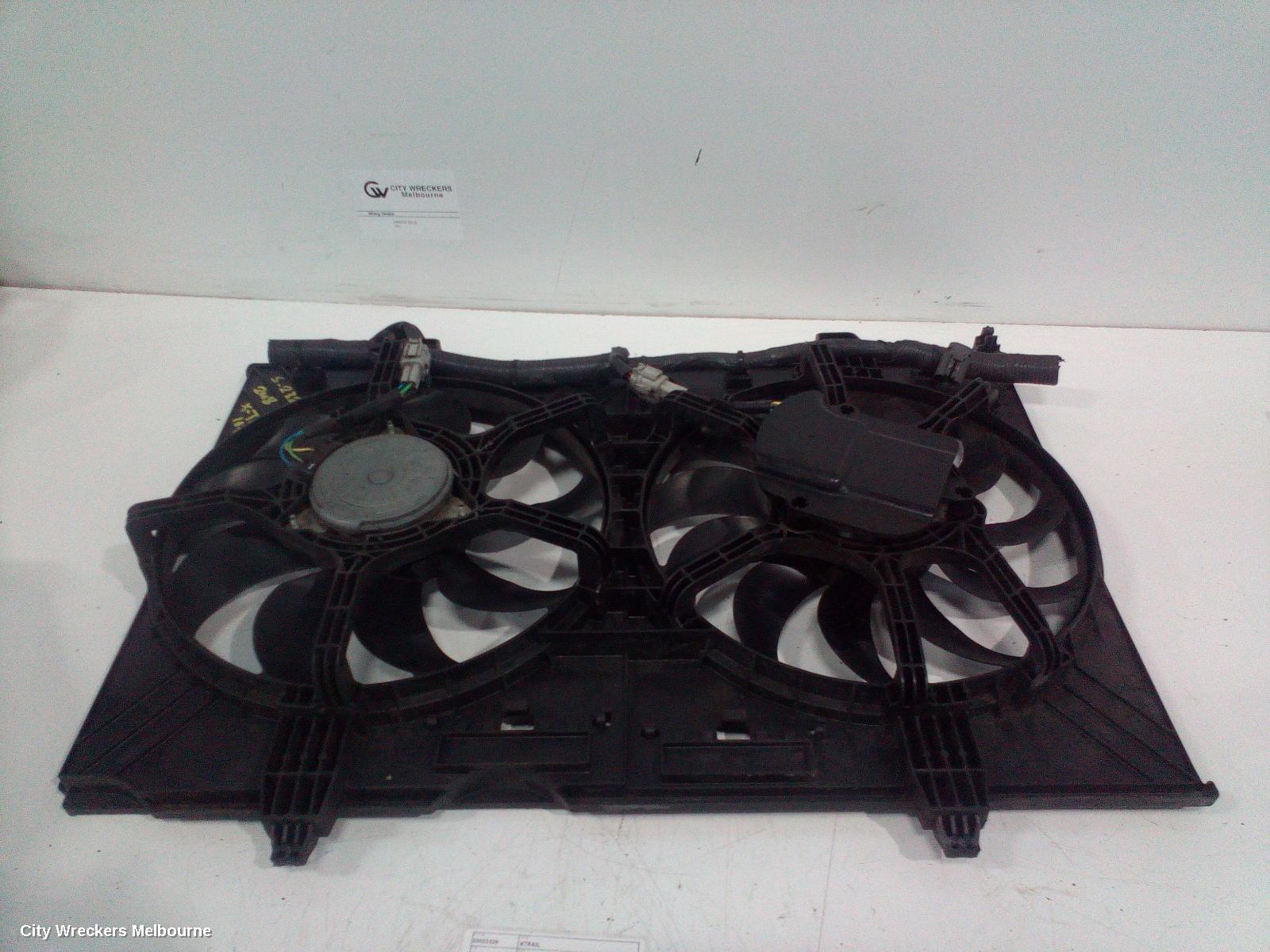 NISSAN XTRAIL FAN, DUAL FAN ASSY, T31, PETROL, 09/2007 - 06/2010
