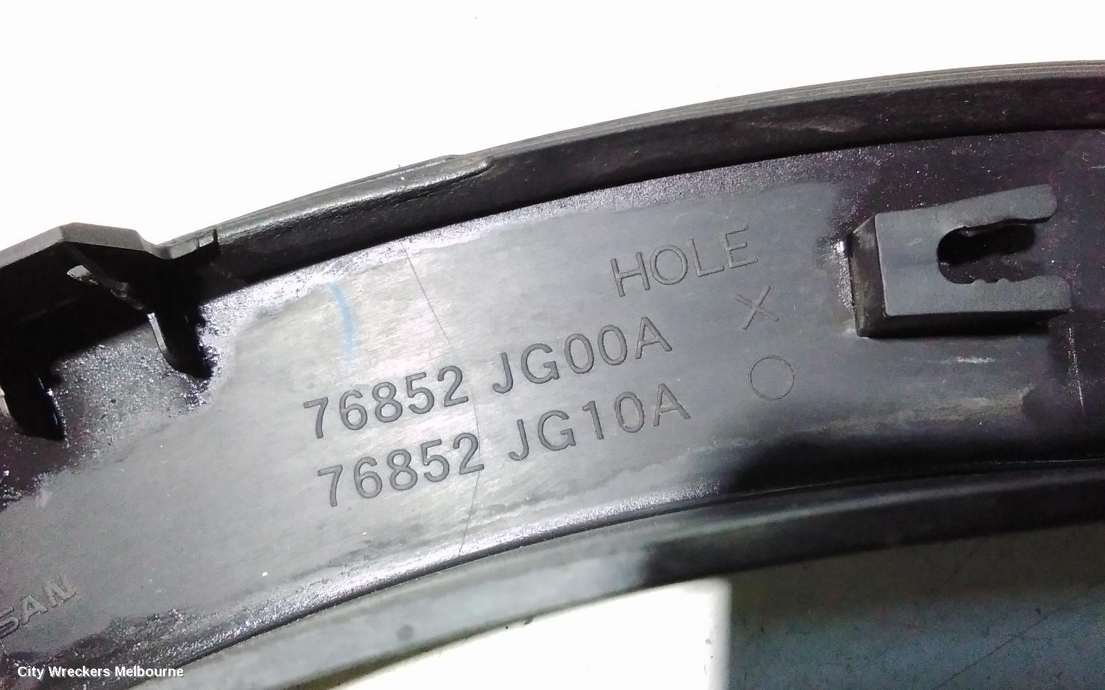 NISSAN XTRAIL WHEEL ARCH FLARE, RH FRONT, T31, 09/2007 - 12/2013
