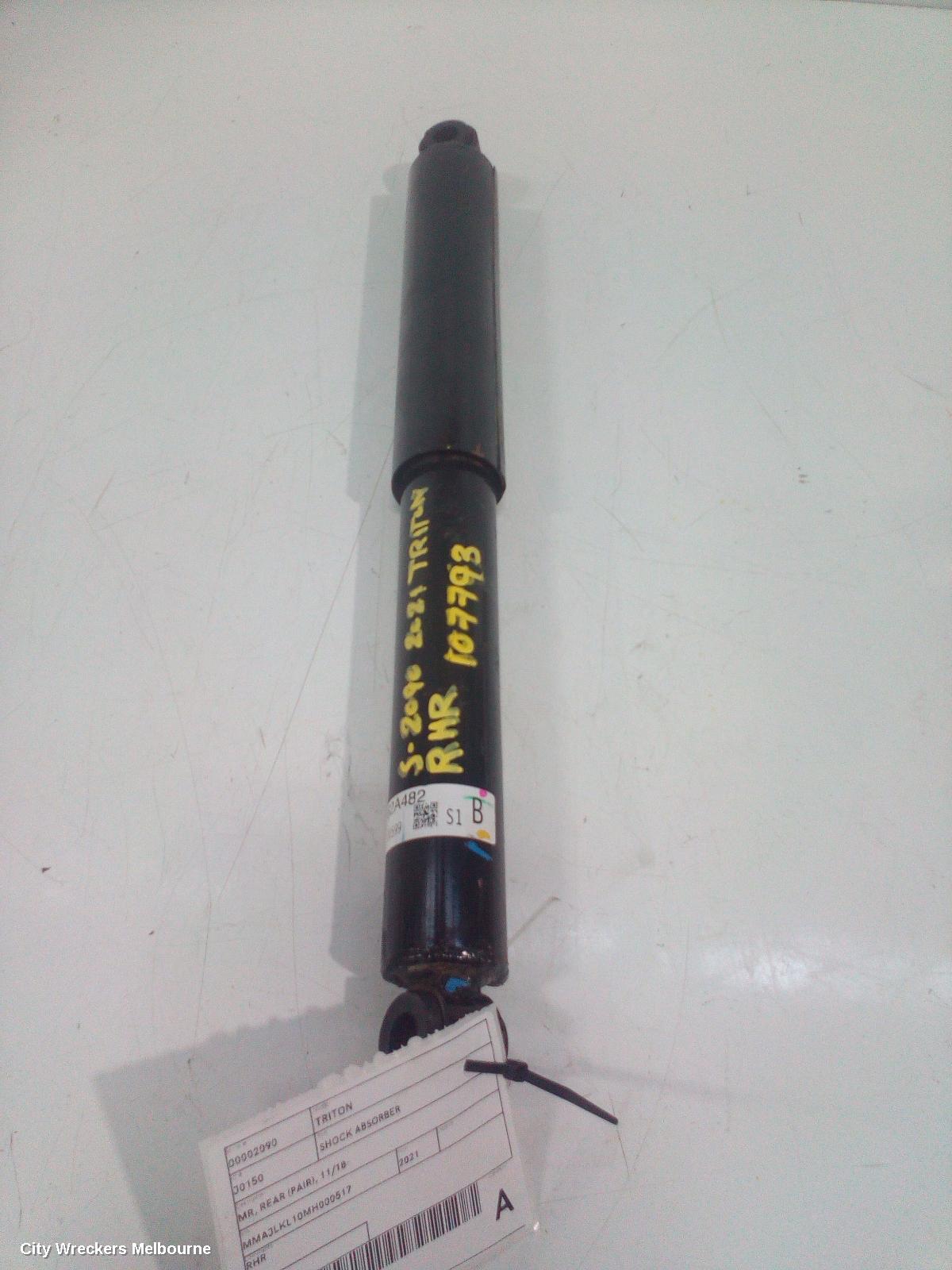 MITSUBISHI TRITON SHOCK ABSORBER, MR, REAR (RH SIDE), 11/2018 ONWARDS
