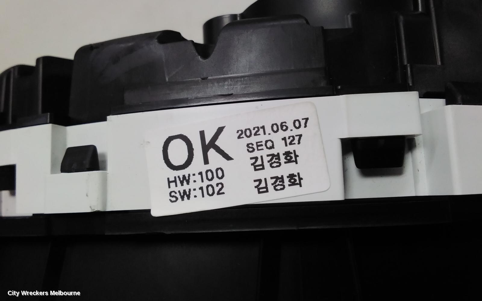HYUNDAI I30 INSTRUMENT CLUSTER, PETROL, DIGITAL, 7 IN, PD, HATCH (S. KOREA VIN KMHH), STANDARD/N LINE TYPE, 12/2019 ONWARDS