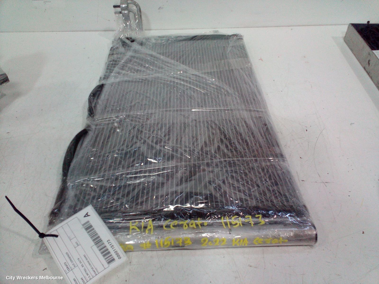 KIA CERATO A/C CONDENSER, 2.0, PETROL, BD, 04/2018 ONWARDS