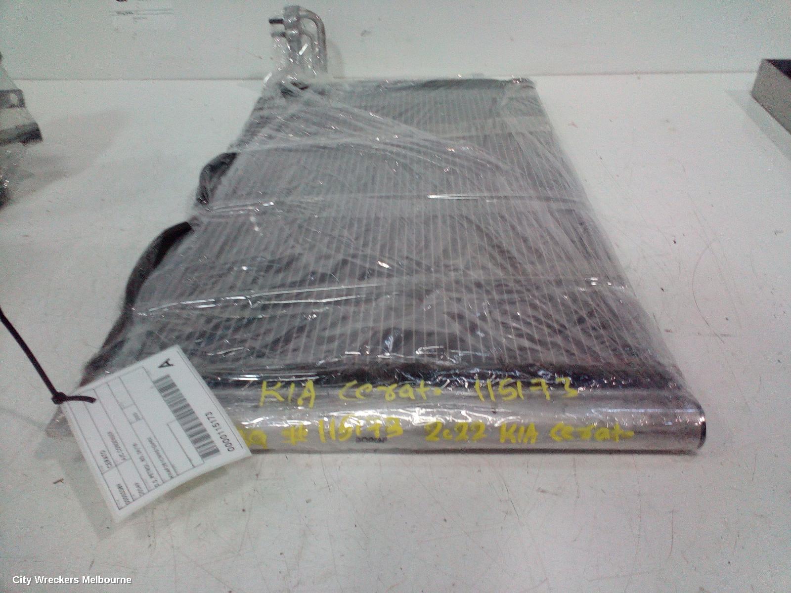 KIA CERATO A/C CONDENSER, 2.0, PETROL, BD, 04/2018 ONWARDS