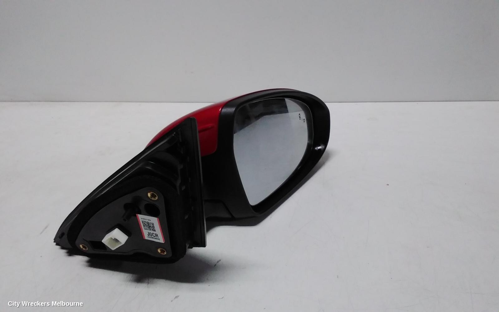 KIA CERATO RIGHT DOOR MIRROR, BD, COLOUR CODED, POWER FOLD, W/ BLIND SPOT TYPE, 09/2018 ONWARDS