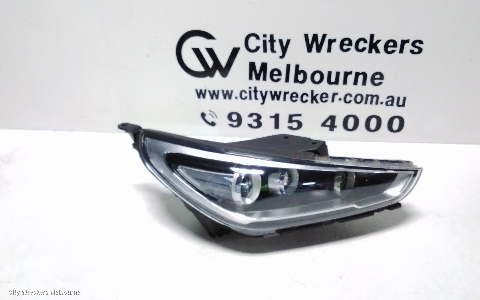 HYUNDAI I30 RIGHT HEADLAMP, HATCH (S. KOREA VIN KMHH), N LINE/N LINE PREMIUM, LED TYPE, PD, 10/2018 ONWARDS