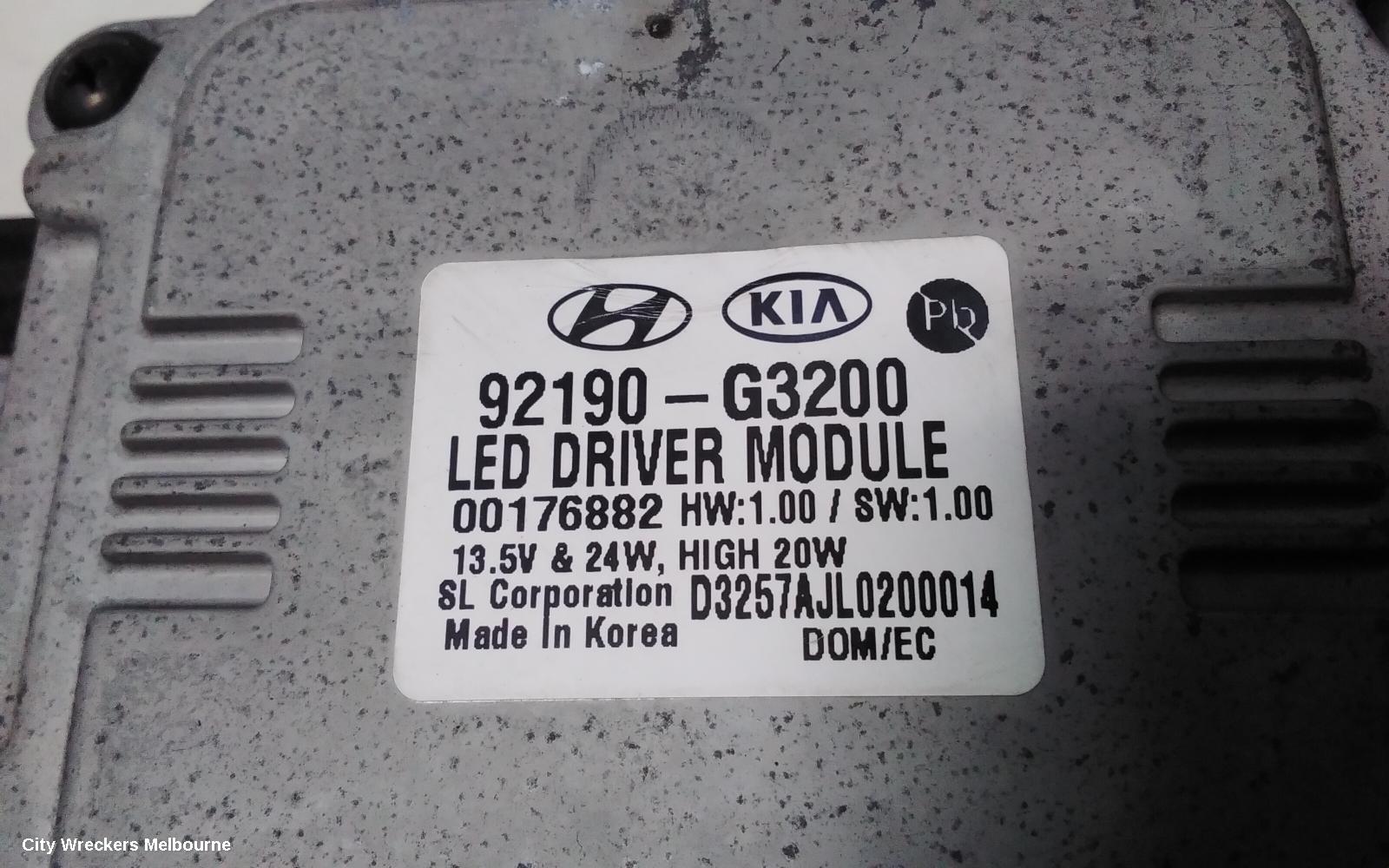 HYUNDAI I30 LEFT HEADLAMP, HATCH (S. KOREA VIN KMHH), N LINE/N LINE PREMIUM, LED TYPE, PD, 10/2018 ONWARDS