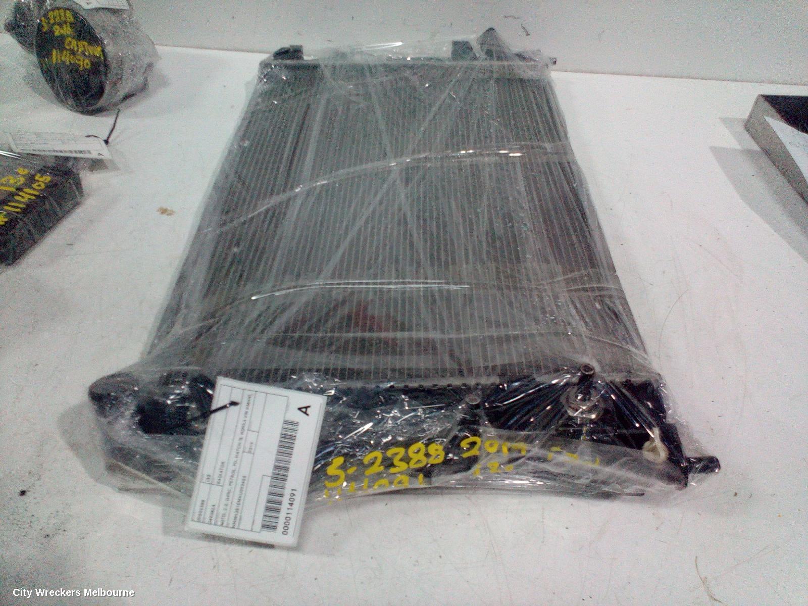 HYUNDAI I30 RADIATOR, AUTO, 2.0, G4NC, PETROL, PD, HATCH (S. KOREA VIN KMHH), 03/2017 ONWARDS