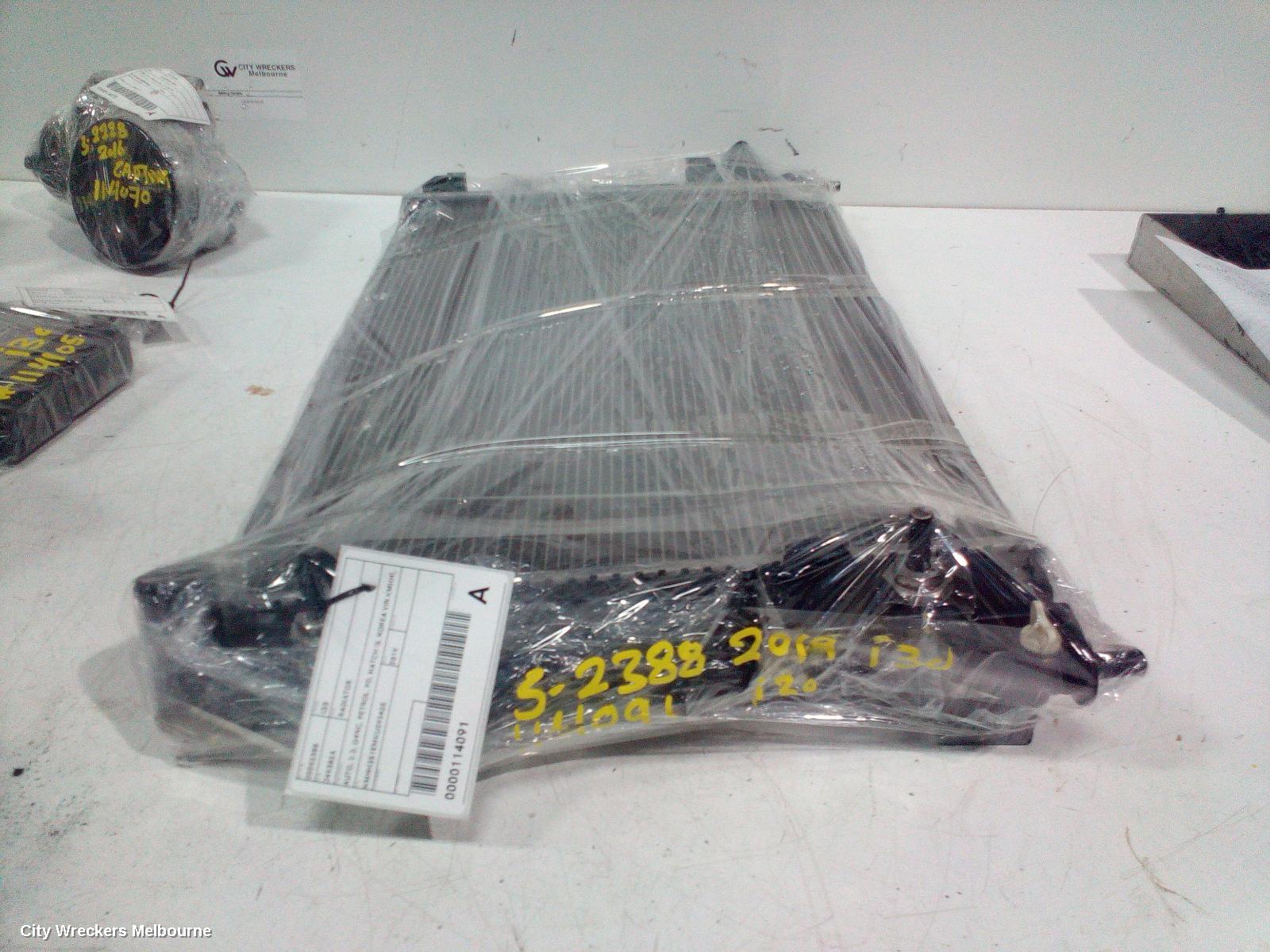 HYUNDAI I30 RADIATOR, AUTO, 2.0, G4NC, PETROL, PD, HATCH (S. KOREA VIN KMHH), 03/2017 ONWARDS