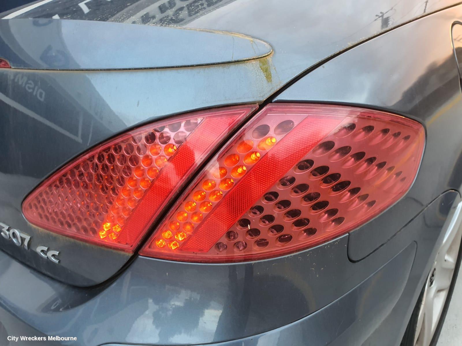 PEUGEOT 307 BOOTLID/TAILGATE, T5-T6, CABRIO, 11/2003 - 12/2009
